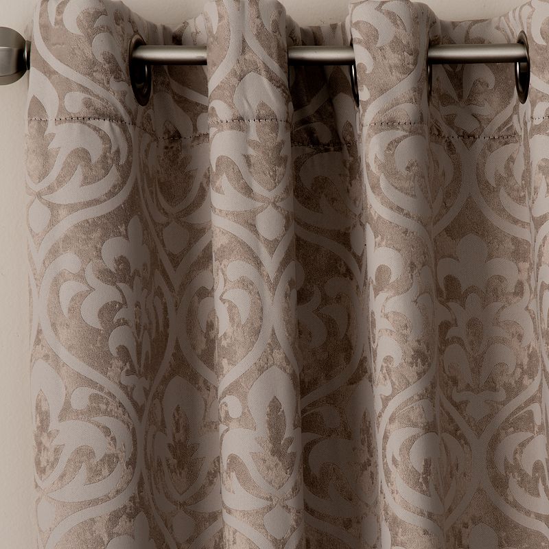 Corona Curtain 1-panel Caden Grommet Top Window Curtain