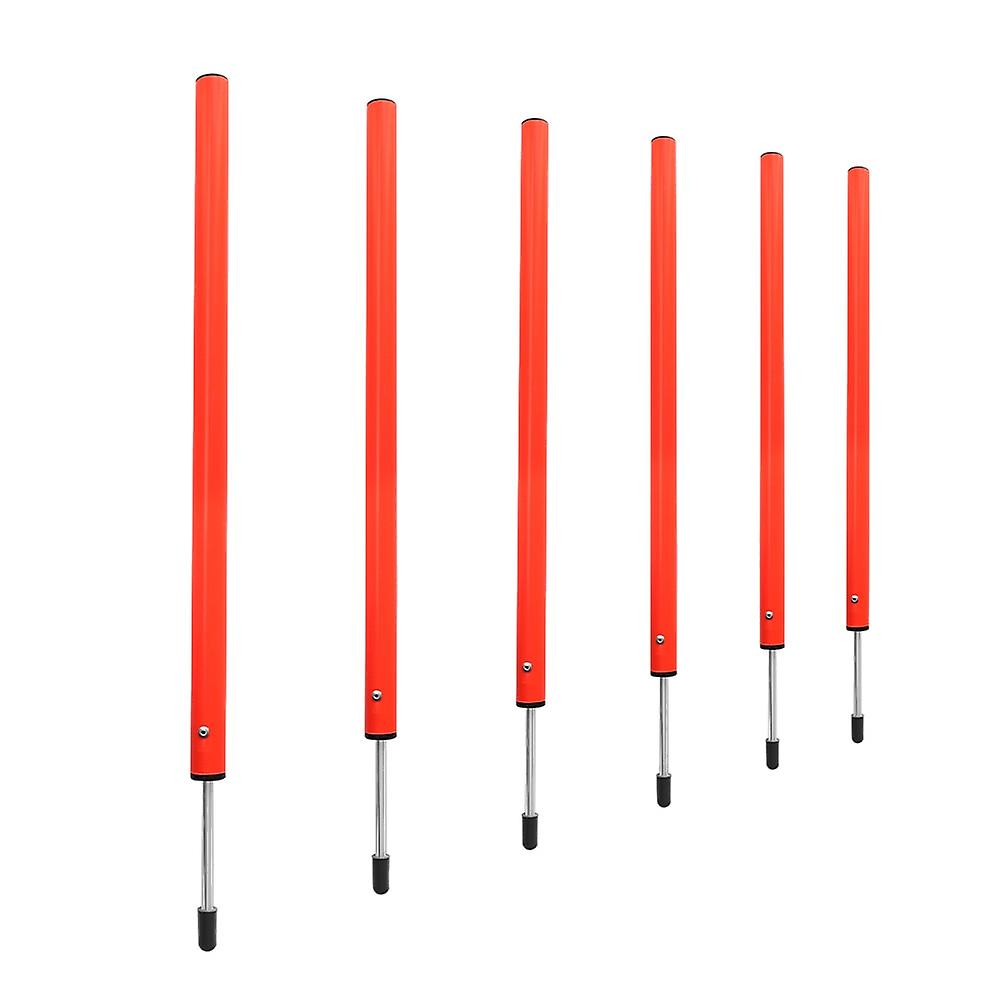 Outdoor dog training agility pole