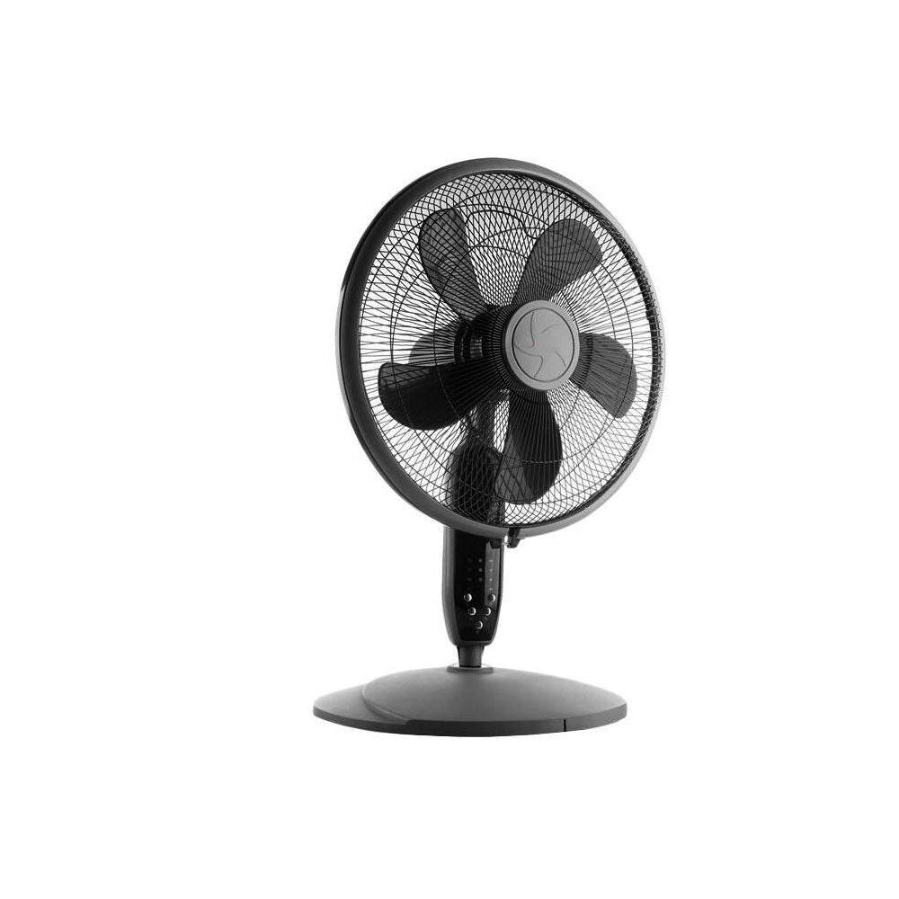 Ecohouzng 16 inch Black Oscillating Pedestal Fan HUCT4620041STY