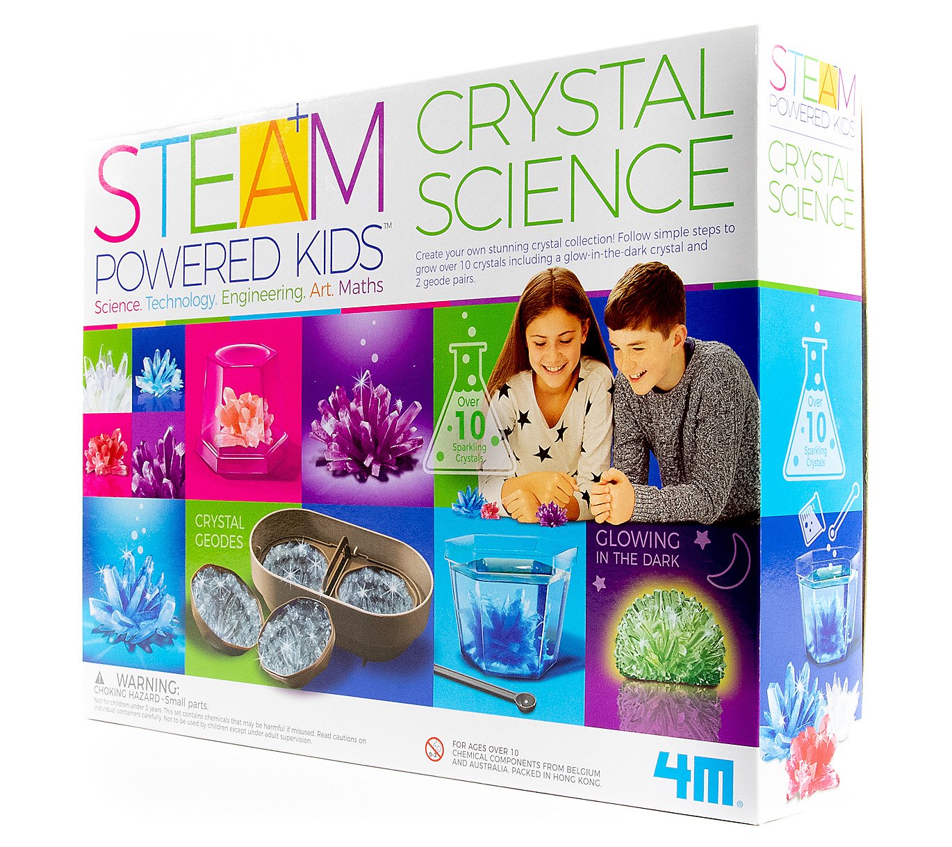 Toysmith STEAM Deluxe Crystal Growing Science K it