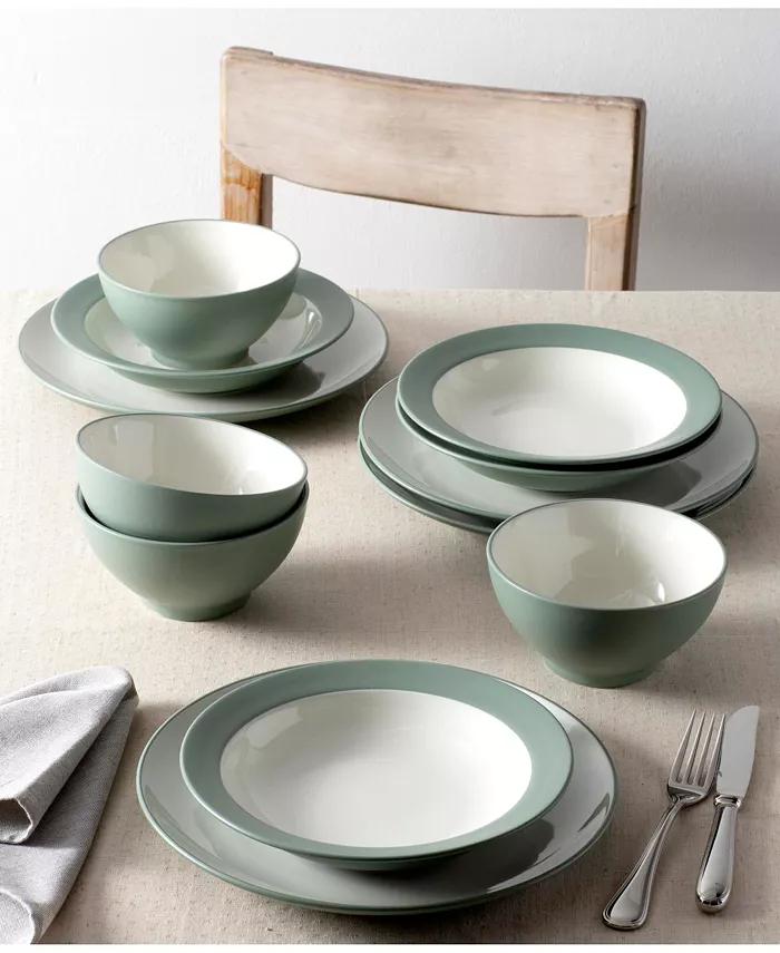 Noritake Colorwave Coupe 12-Piece Dinnerware Set Service for 4