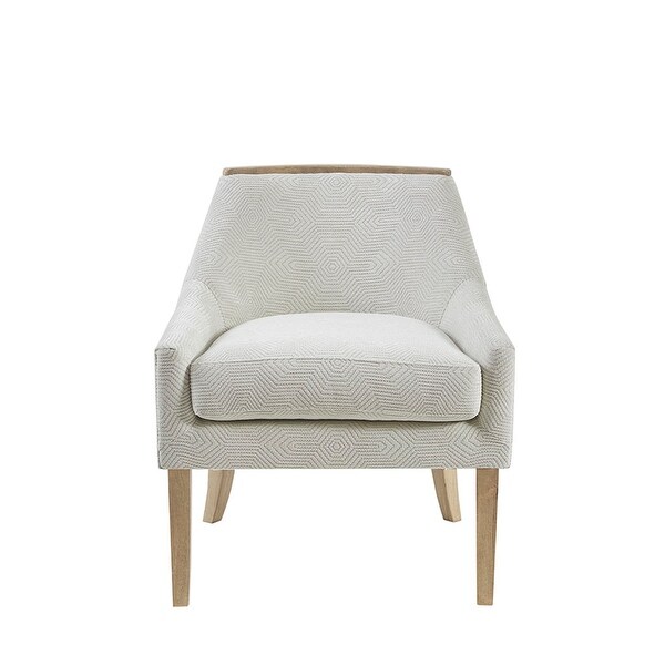 Madison Park Milana Ivory Accent Chair