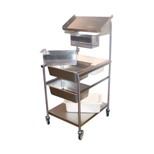 Prairie View BBS-F - Batter Station， Full Size， (2) Steam Pans And Baskets