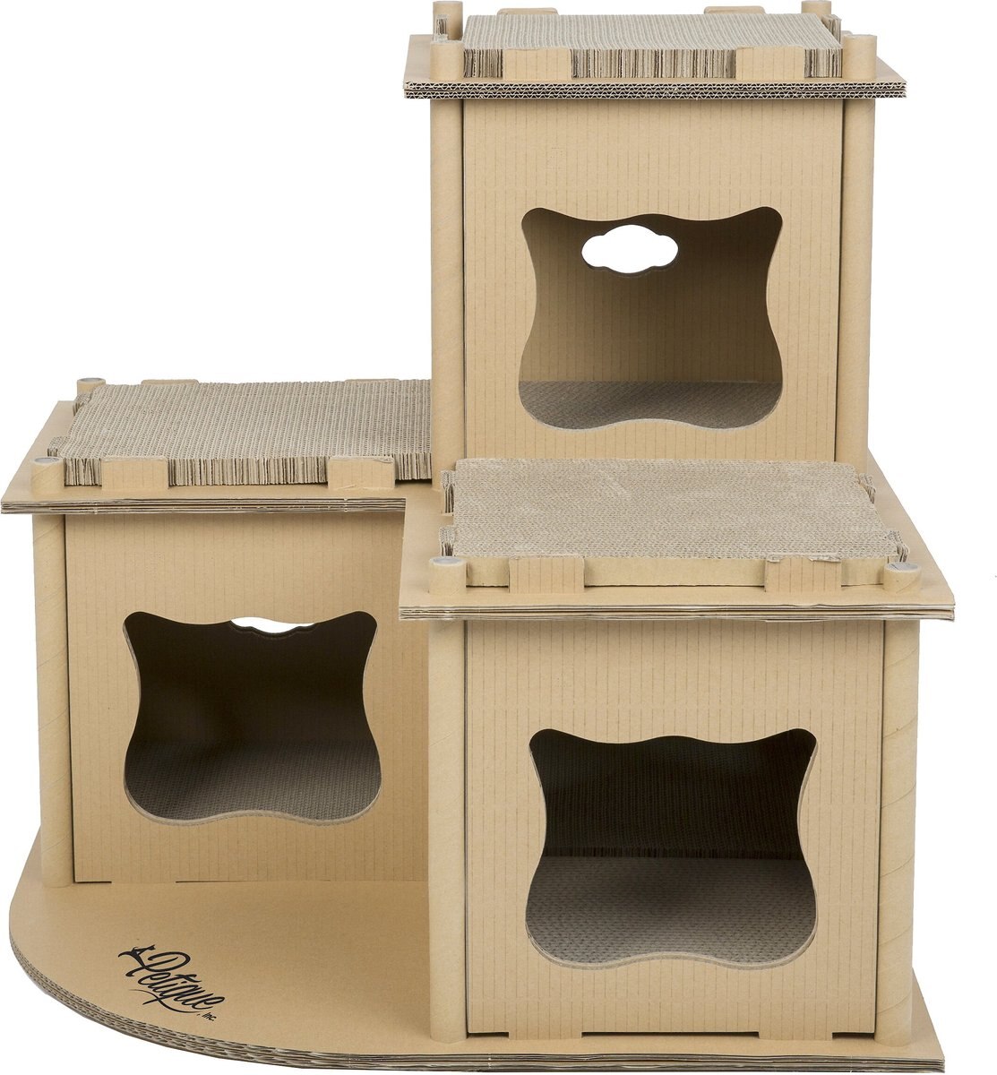 Petique Feline Fortress Cat Scratcher