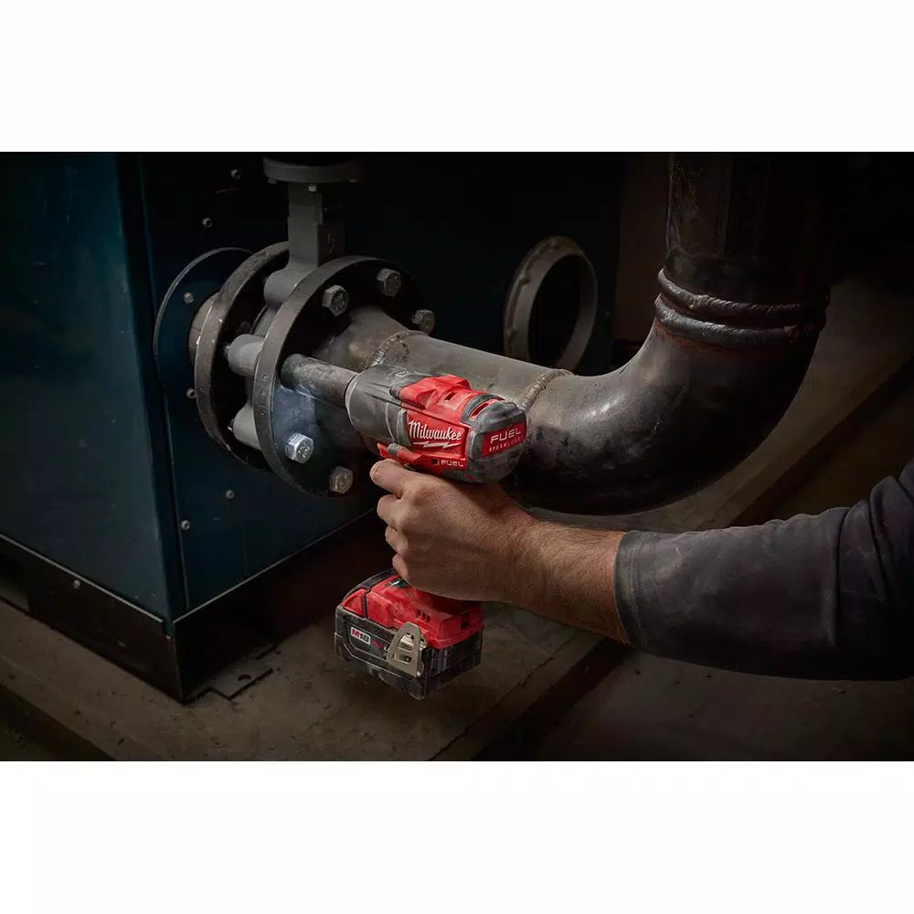 Milwaukee M18 FUEL 18-Volt Lithium-Ion Brushless Cordless Mid Torque 1/2 in. Impact Wrench W/ Pin Detent (Tool-Only) and#8211; XDC Depot