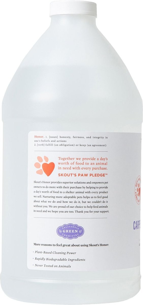 Skout's Honor Carpet Machine Solution， 64-oz bottle