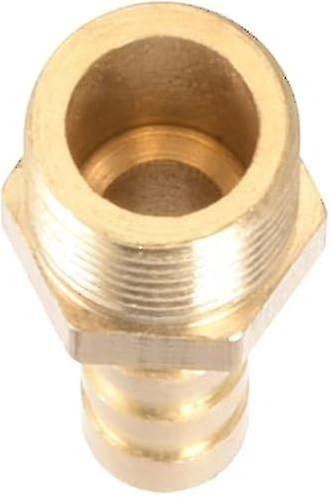 5pcs Brass Hose Barb Hose Connector Adapter 6mm Barbed X 1/8