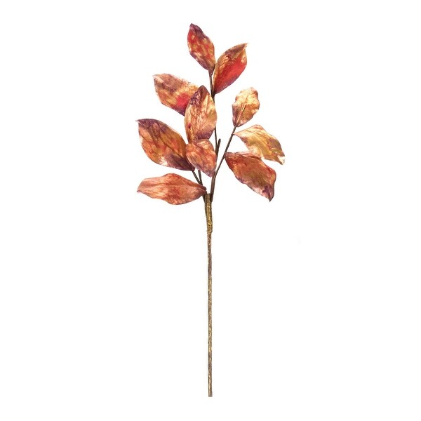 Metallic Harvest Leaf Spray (Set of 2)