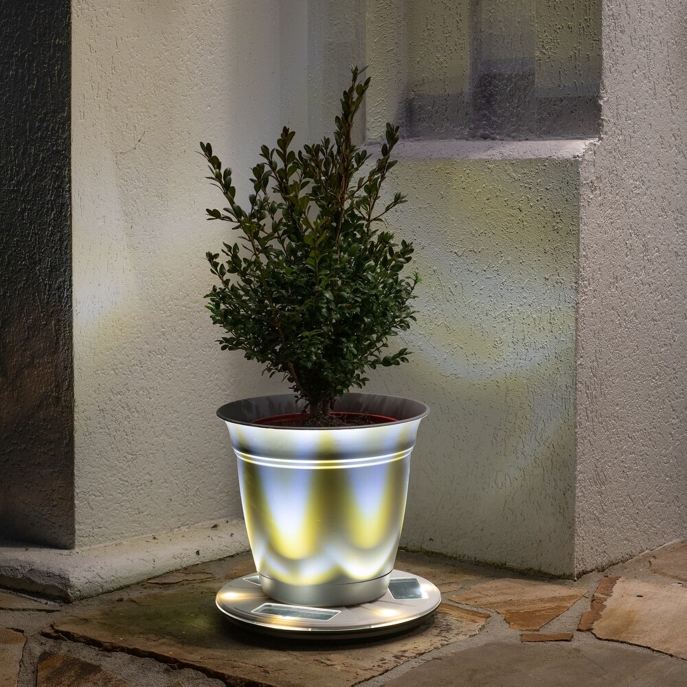 Solar Uplight Planter Base