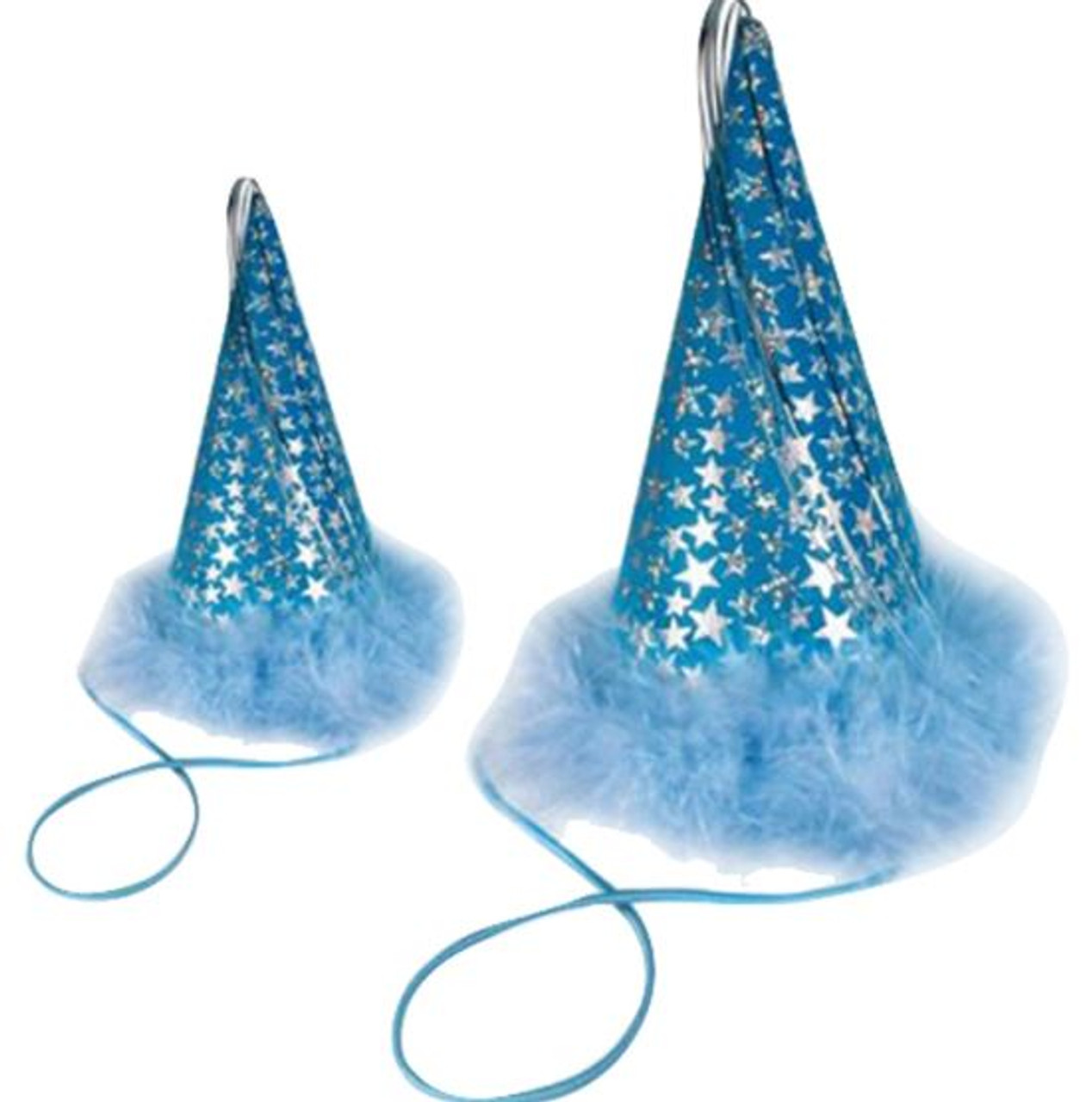 Charming Pet Blue Stars Party Hat