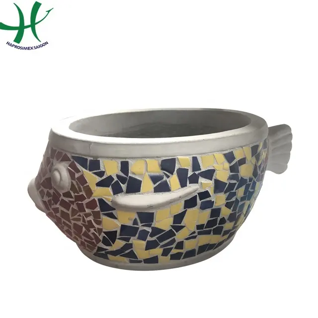 Decorative Cement Pot For Garden With Animal Shaped concrete flower pot garden decorations