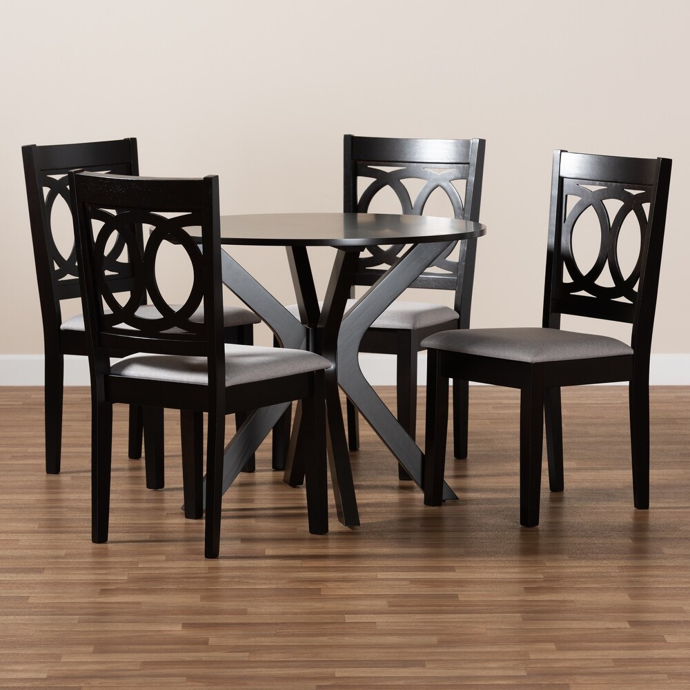 Sanne Modern and Contemporary 5 piece Dining Set