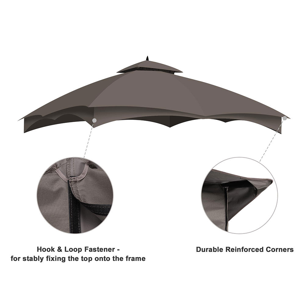 Yescom Gazebo Replacement for Lowe's Allen Roth 10x12 GF-12S004B-1