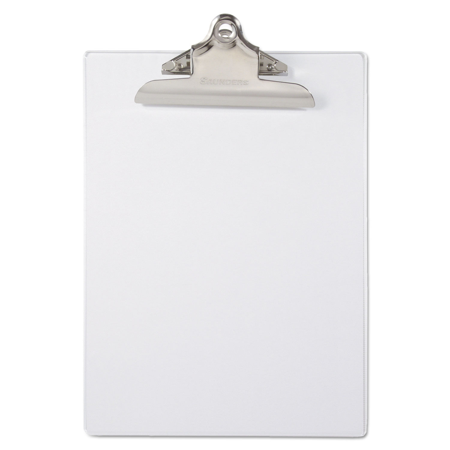 Recycled Plastic Clipboard with Ruler Edge by Saunders SAU21803