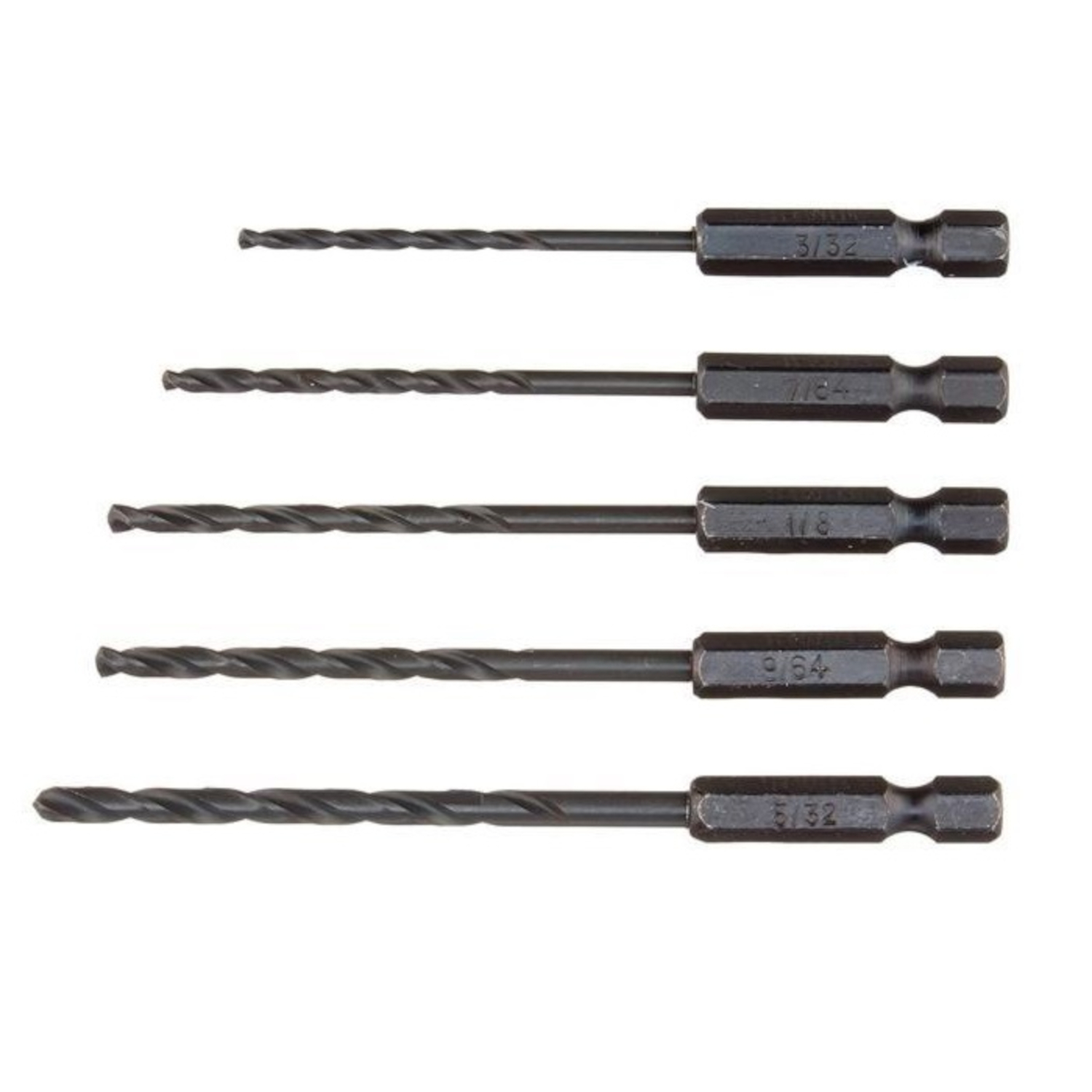 Irwin High Speed Steel Drill Bit Set 5 pc