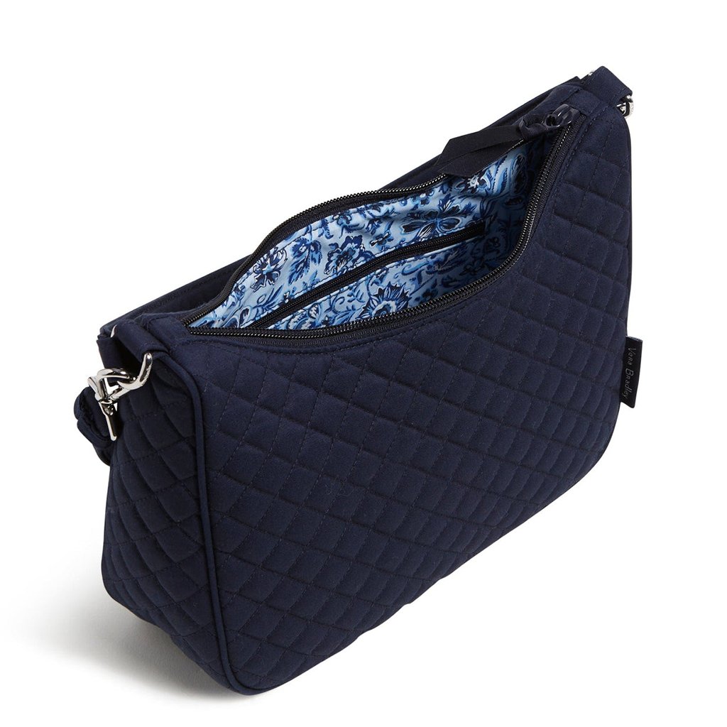 Vera Bradley  Frannie Crescent Crossbody Bag in Classic Navy