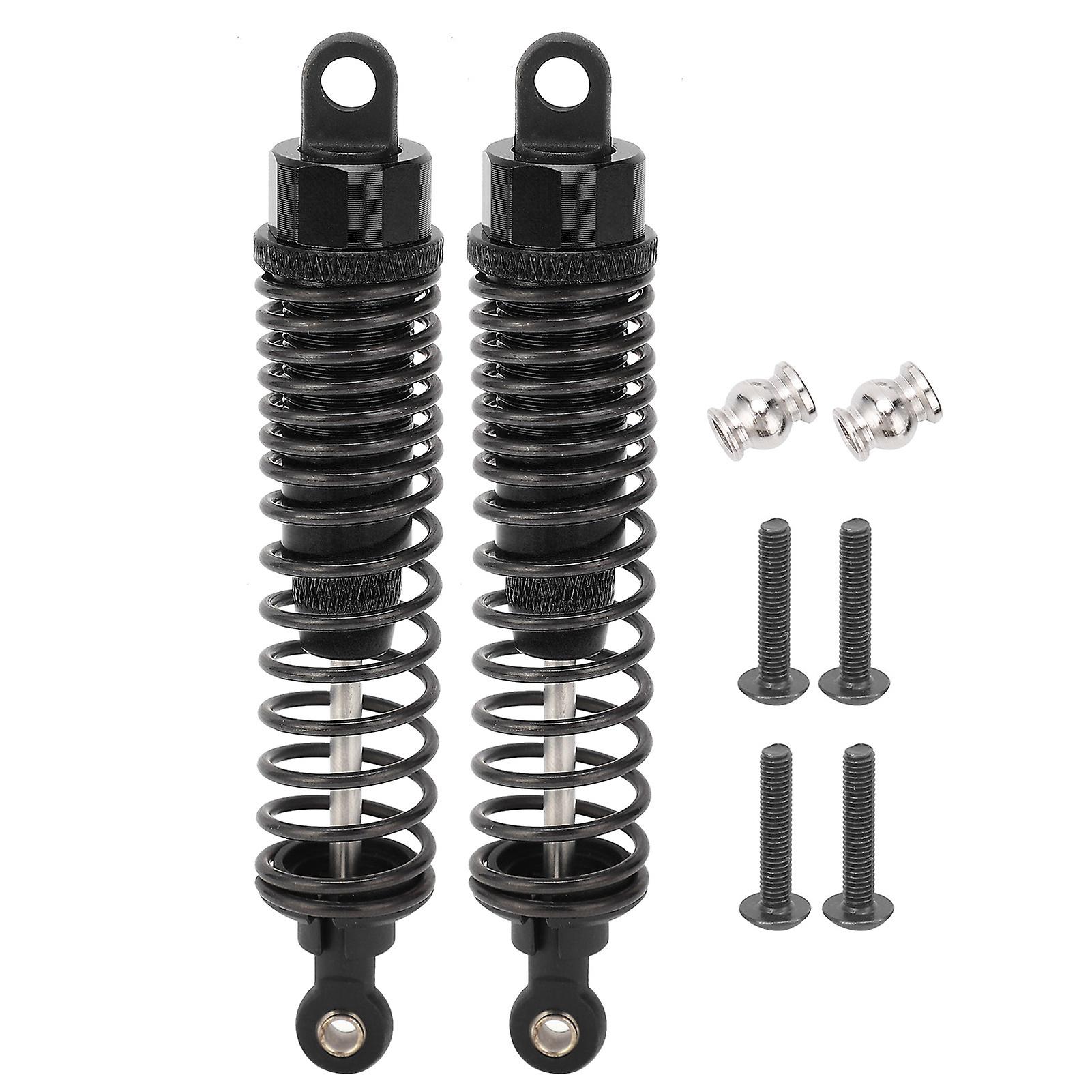 Metal 100mm Shock Absorbers Spring Damper Replacement For Traxxas Slash 2wd Rc Carblack