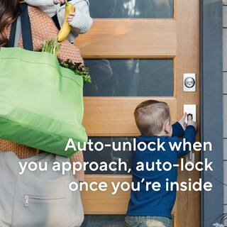 WYZE Single Cylinder Deadbolt Smart Lock WiFi and Bluetooth Enabled Deadbolt Works with Alexa WLCKG1