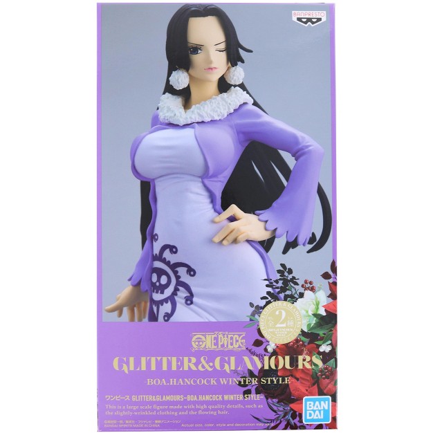 Banpresto One Piece Glitter amp Glamours Banpresto Figure Boa Hancock Winter Style Ver b