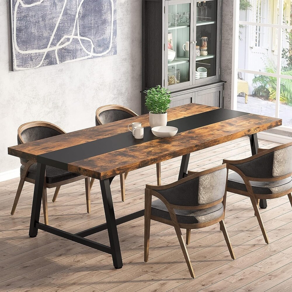 70.9 Inches Dining Table for 8 People  Family Gathering