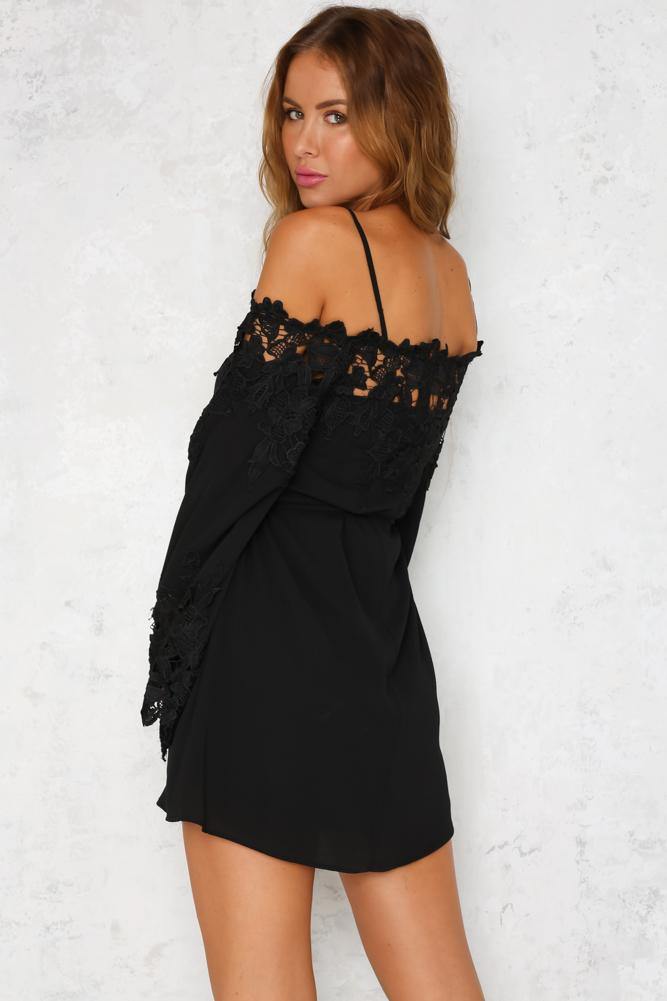 Oh Girl Dress Black