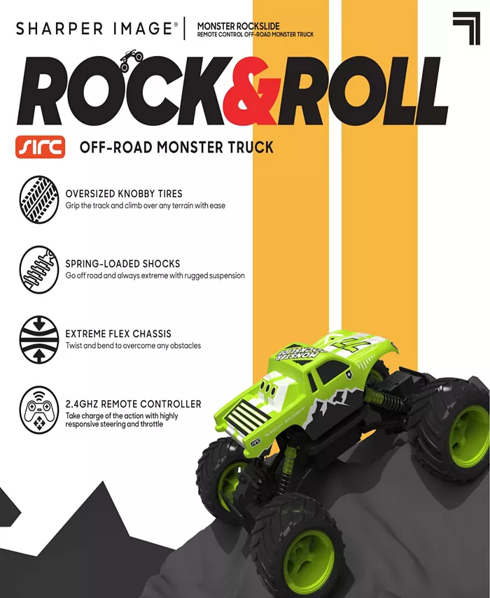 Sharper Image Toy RC Monster Rockslide  2.4 GHz Off-Road Monster Truck