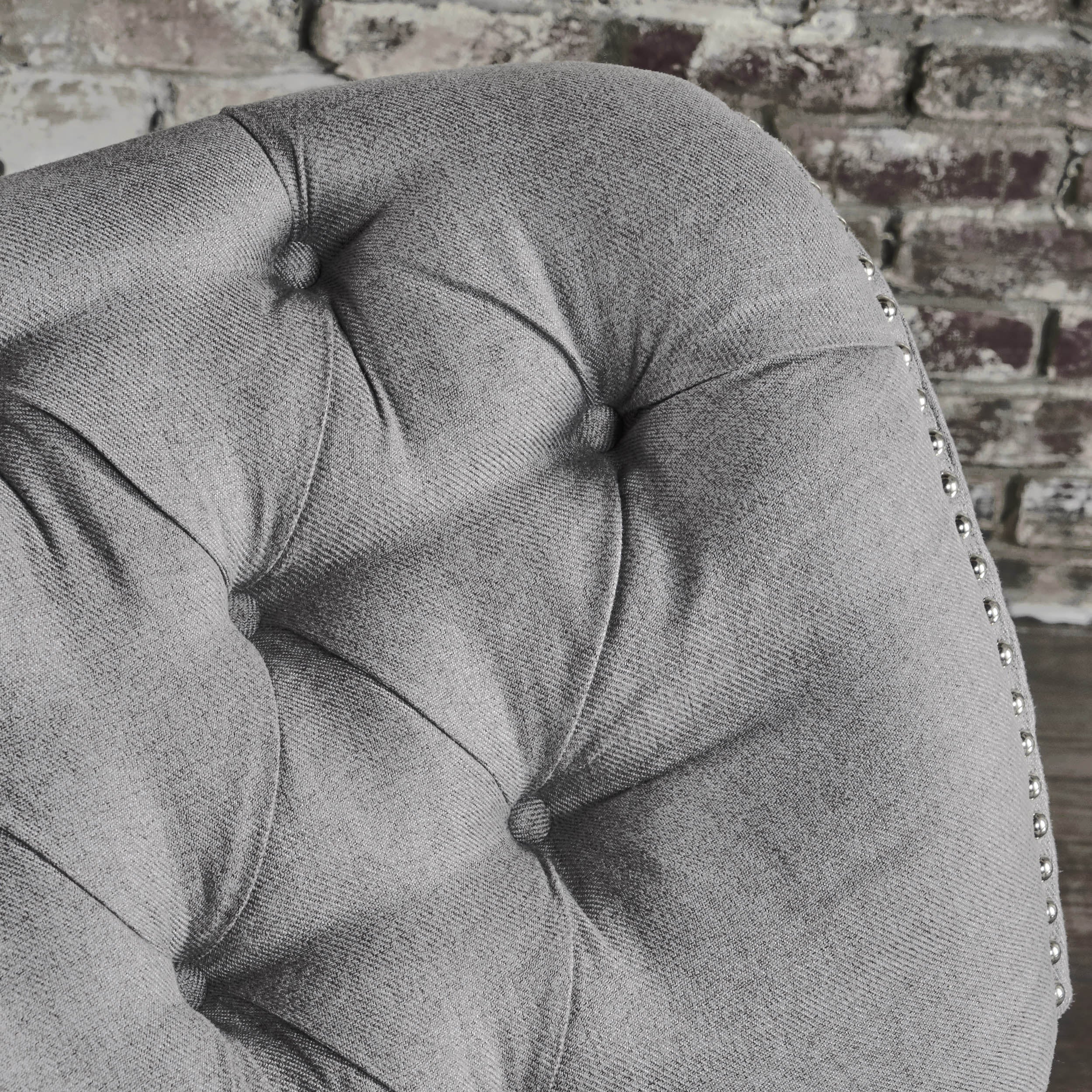 Palermo Tufted Fabric Power Recliner Chair