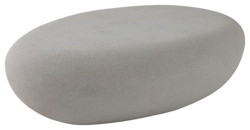 River Stone Coffee Table  Dark Granite   Contemporary   Coffee Tables   by Phillips Collection  Houzz