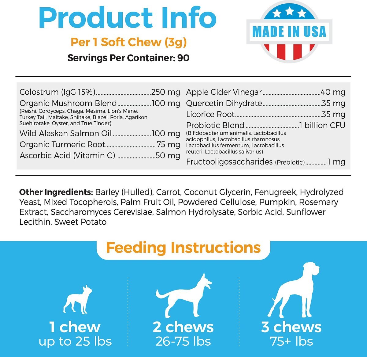 Shed Defender Allergy and Immune System Defense Soft Chew Dog Supplement， 90 count