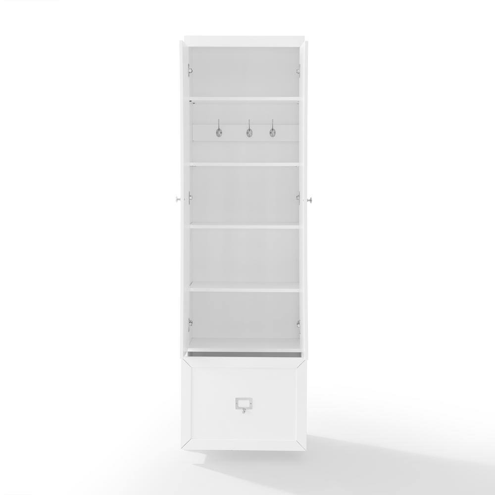 CROSLEY FURNITURE Harper White Convertible Pantry Closet CF6026-WH