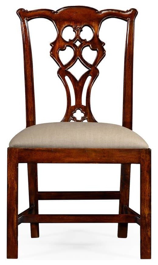 Chippendale Carved Mahogany Dining Chair   Traditional   Dining Chairs   by English Georgian America  Houzz