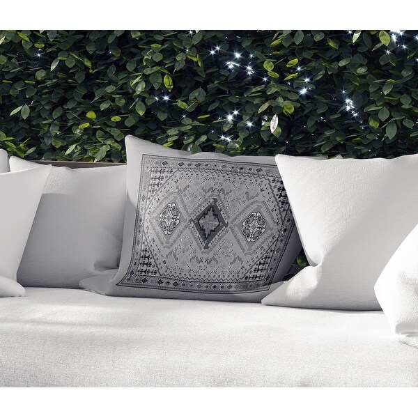 YALAMEH GREY Indoor|Outdoor Pillow By Kavka Designs