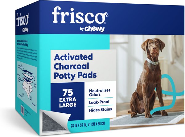 Frisco Extra Large Charcoal Dog Training and Potty Pads