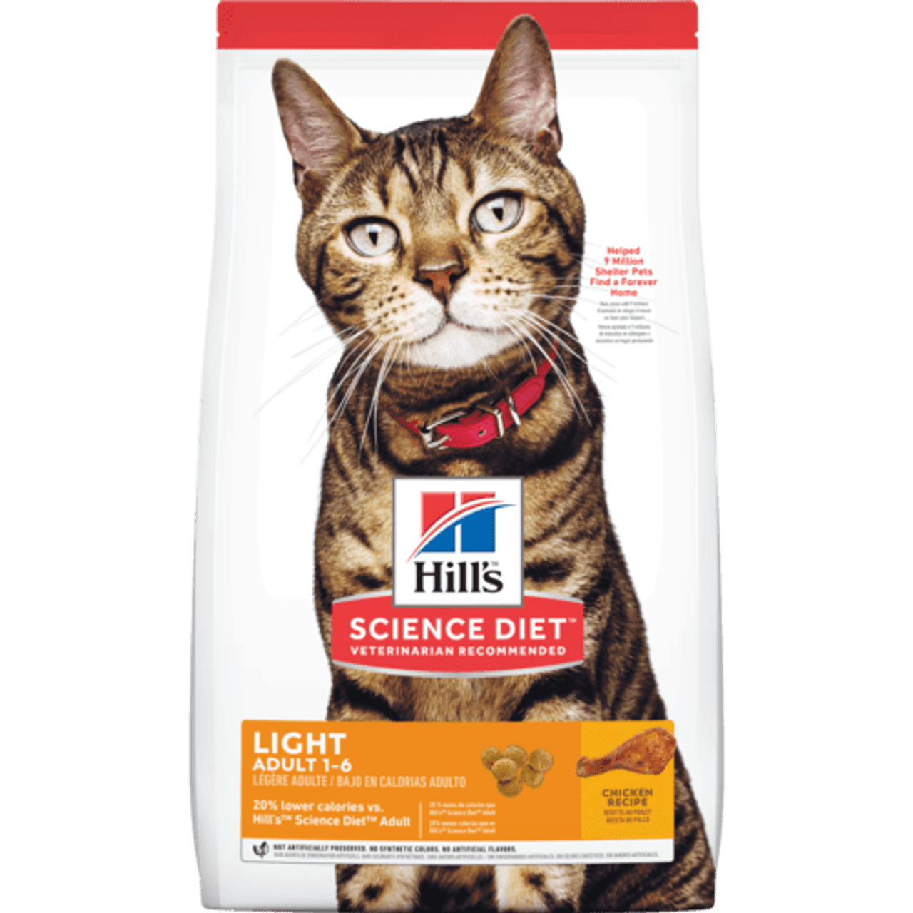 Hill's Science Diet Adult Light Dry Cat Food