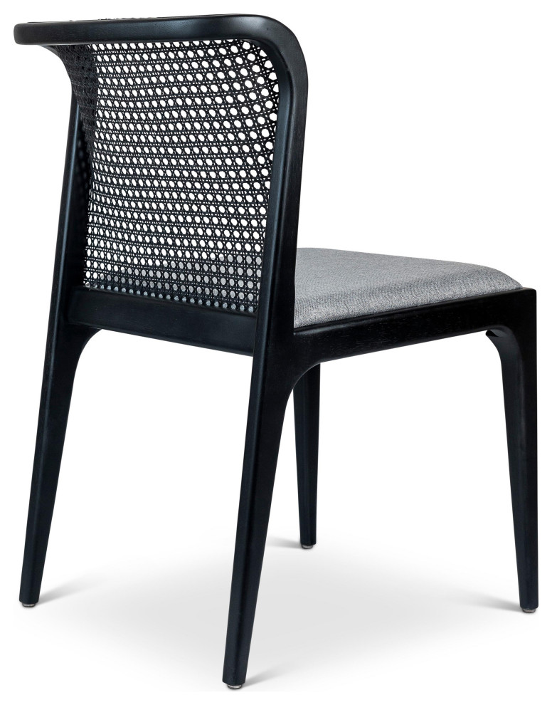 Modern Brazilian  Eloa  Cane Side Chair   Tropical   Dining Chairs   by Urbia  Houzz