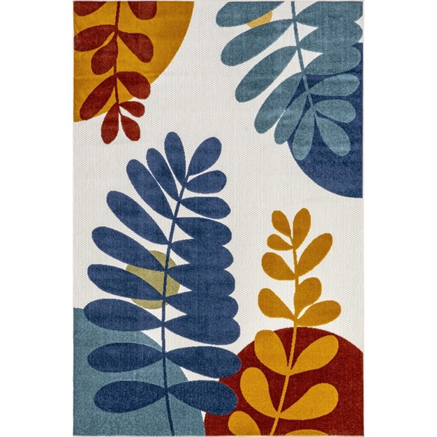 Nuloom Julissa Colorful Floral Indoor outdoor Area Rug