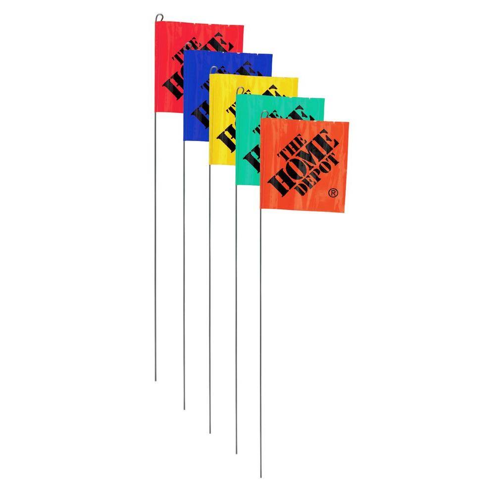 Orbit 15 in. Irrigation Flags (10-Pack) 53314