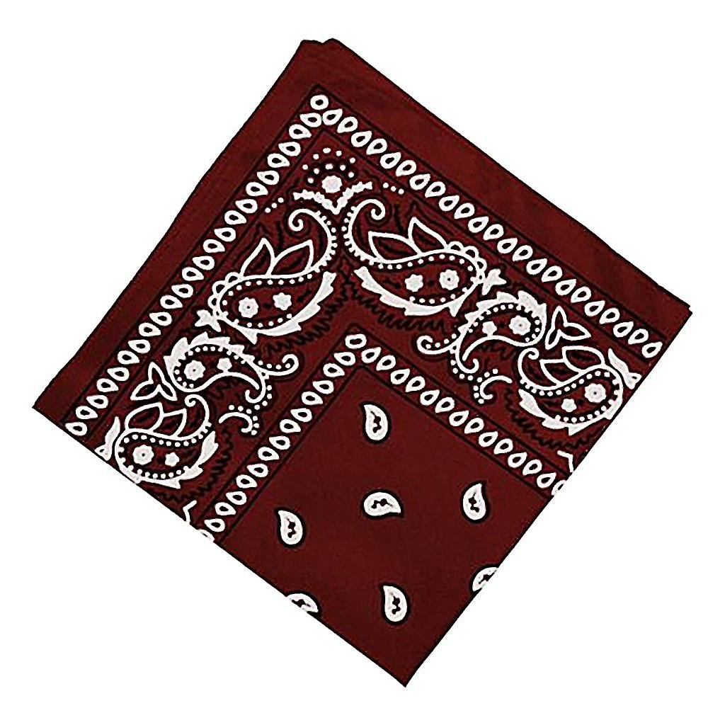 2x Women Men Novelty Paisley Bandana Head Wrap Neck Headband Hair Band Kerchief