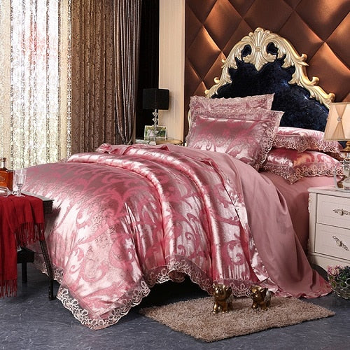 Adorna Cotton Satin Bed Set