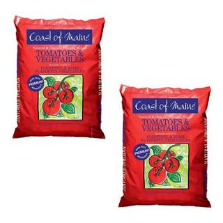 Coast of Maine OMRI Listed 20 Qt. Tomato and Vegetable Planting Soil Bag (2-Pack) 2 x 1cbTVS20QT