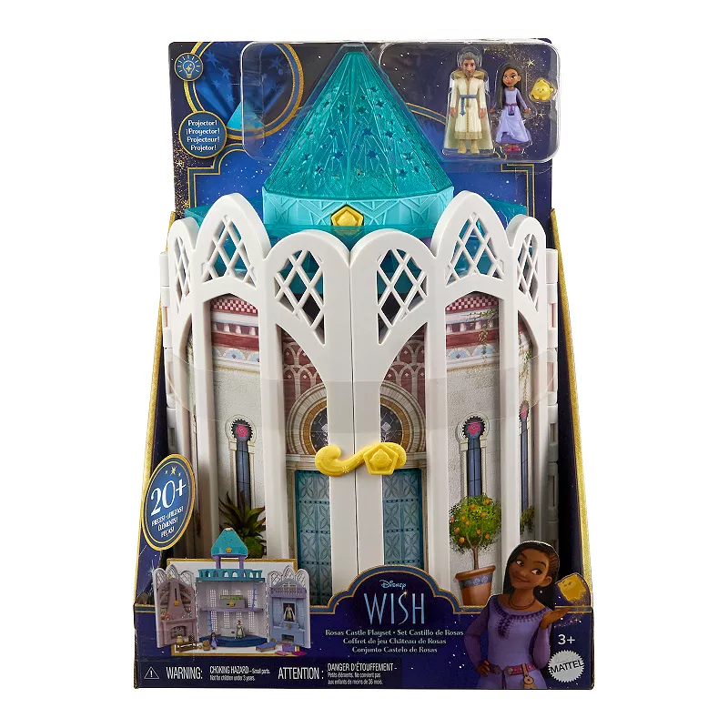 Disney’s Wish Rosas Castle Playset by Mattel