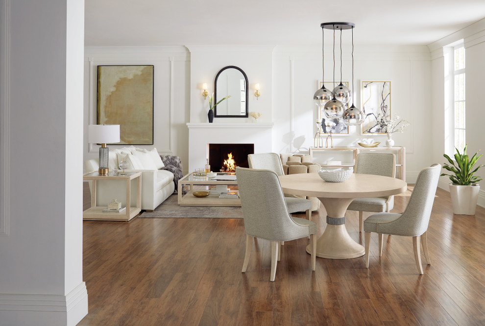 Nouveau Chic Rectangle Cocktail Table   Transitional   Coffee Tables   by Hooker Furniture  Houzz