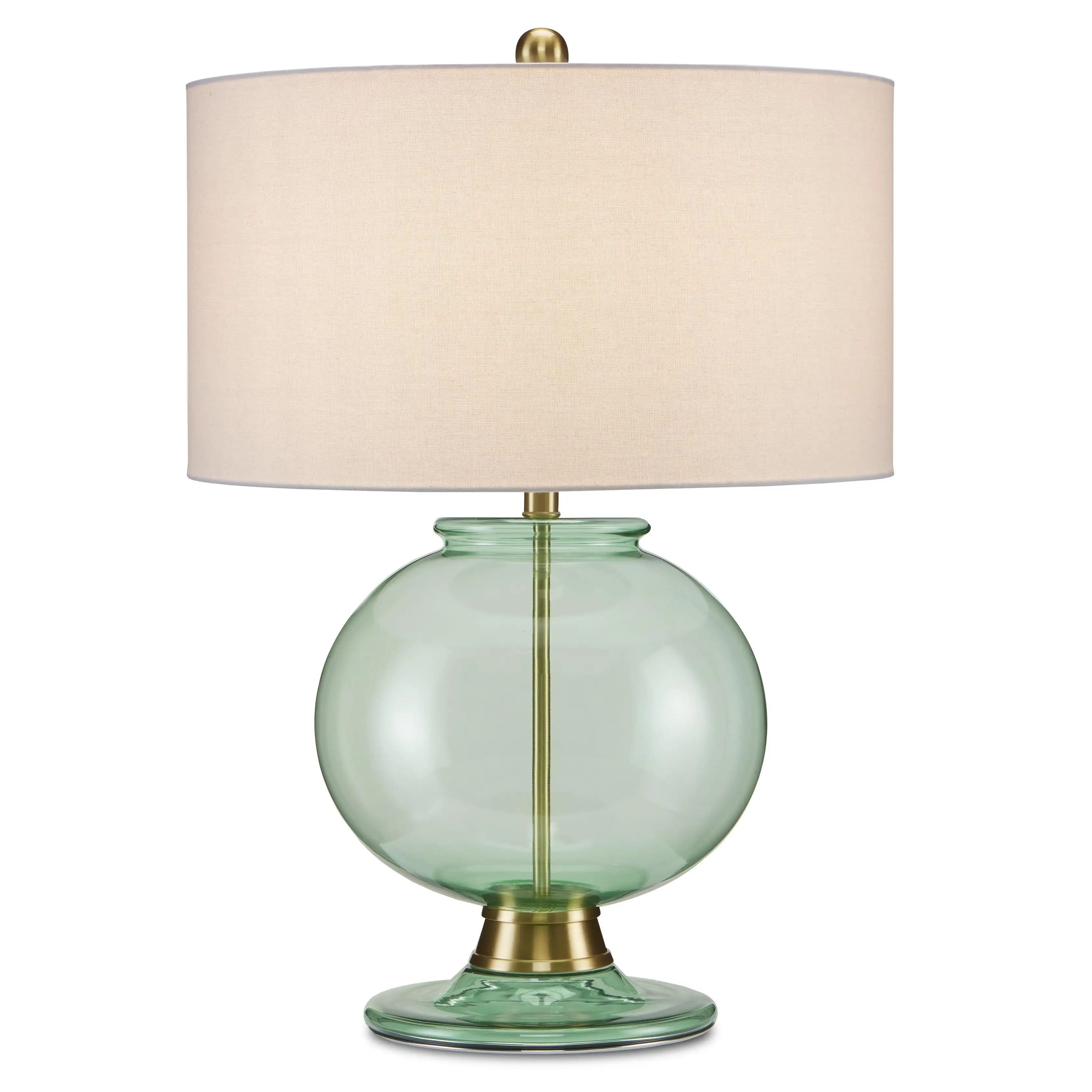 Currey and Company Jocasta Green Table Lamp - 27.75