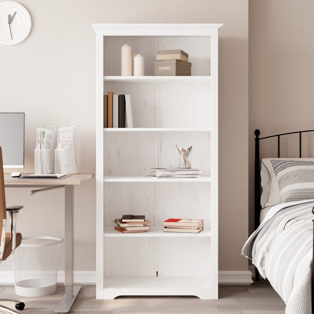 vidaXL Bookcase BODO White 31.5\