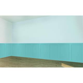 14 in. x 48 in. x 32 in. Shaker Style Primed MDF Wainscot Paneling 8203490