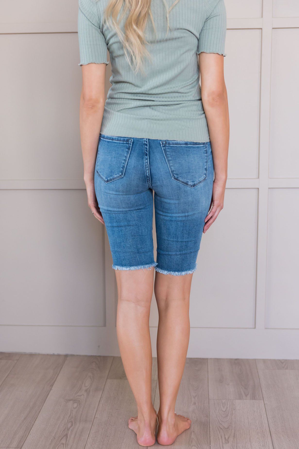 Sweet Summer Days Modest Bermuda Shorts