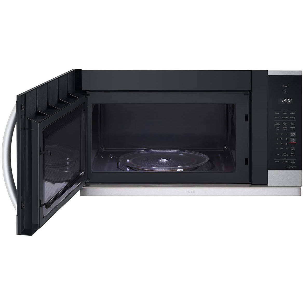 LG 30-inch, 2.1 cu. ft. Over-the-Range Microwave Oven with ExtendaVent? 2.0 MVEL2125F