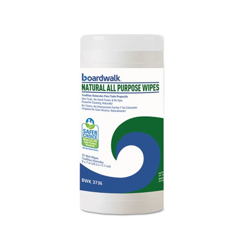 Boardwalk Natural All Purpose Wipes  BWK4736EA