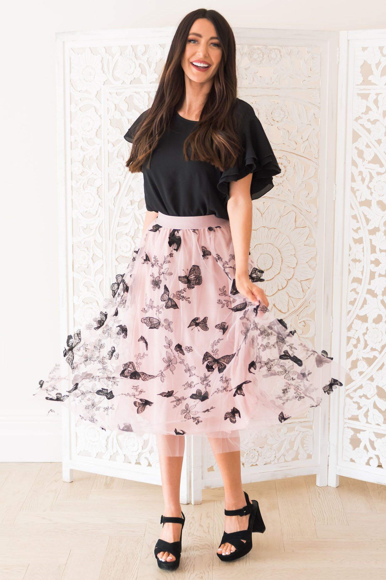 Fairytale Wishes Modest Tulle Skirt