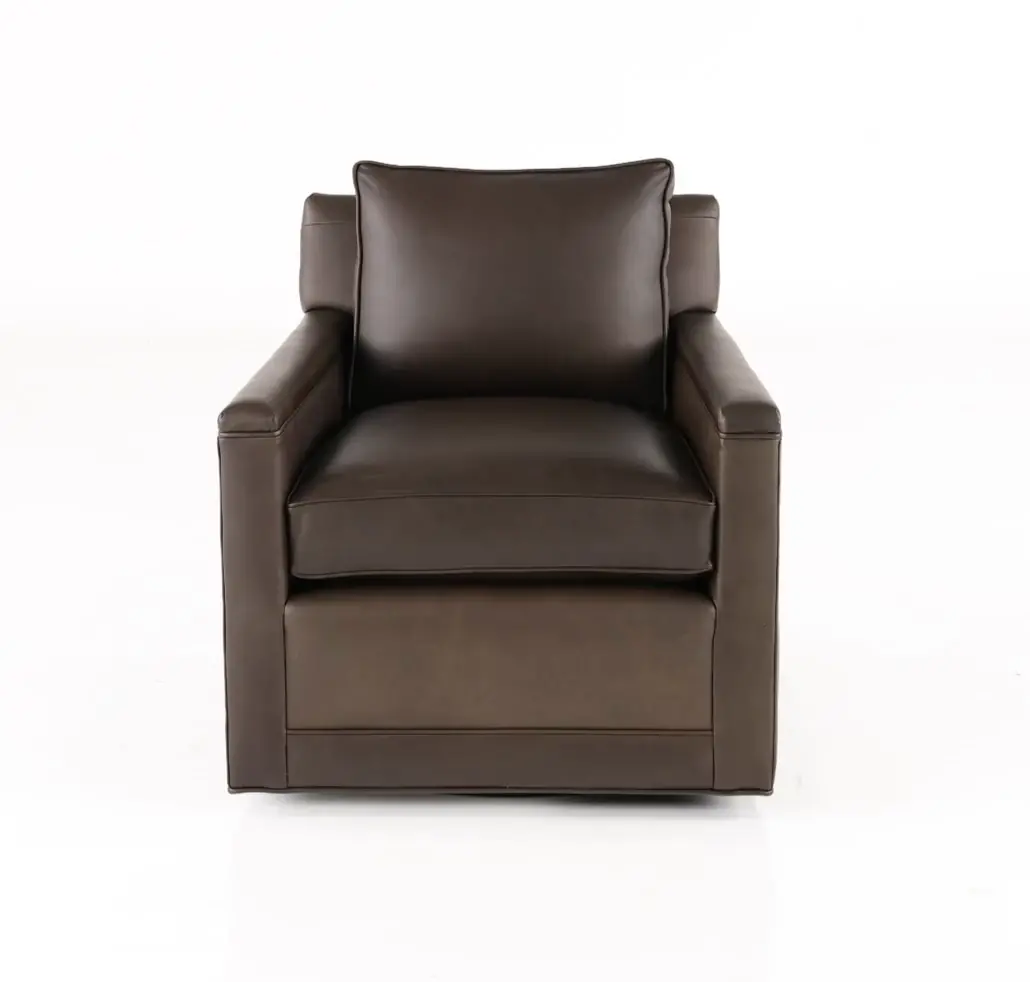 Clark Espresso Swivel Chair